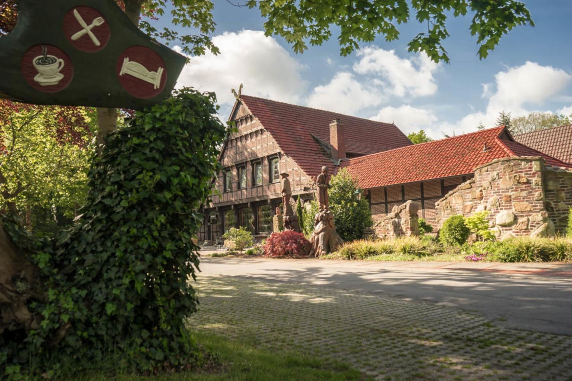 Waldgasthof Roeckers-Ferienwohnung Hahnenkrai Meppen Esterno foto